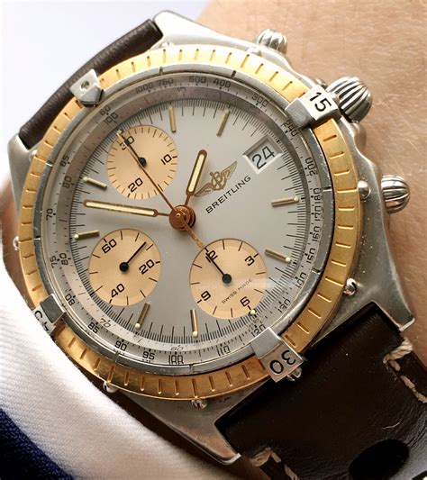 original vintage breitling gold chronomat papers|pre owned breitling chronomat.